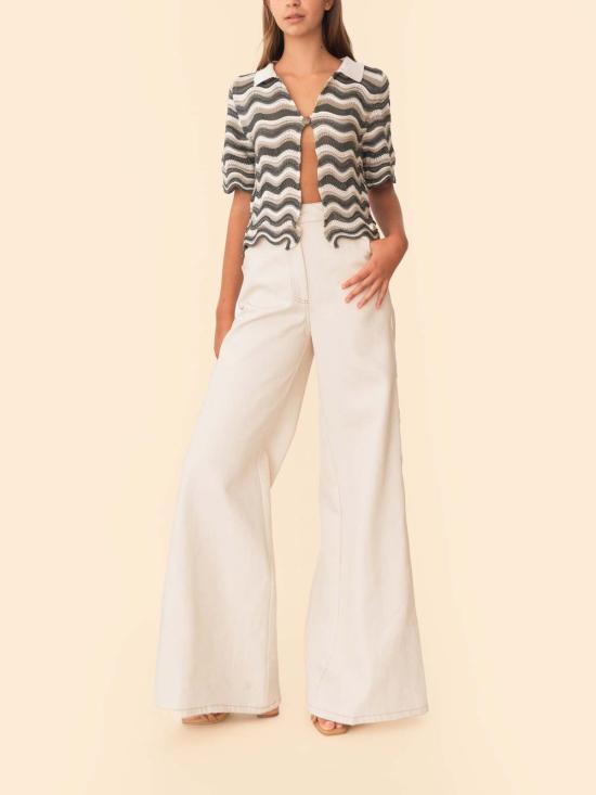  아주루 데님 팬츠 아줄루 말라이 진 진스 하바나 베이지