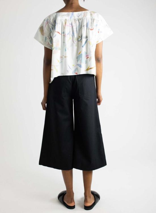  Meg 크롭 팬츠 메그 스튜디오 퀼로트 블랙 - OTHER BRANDS