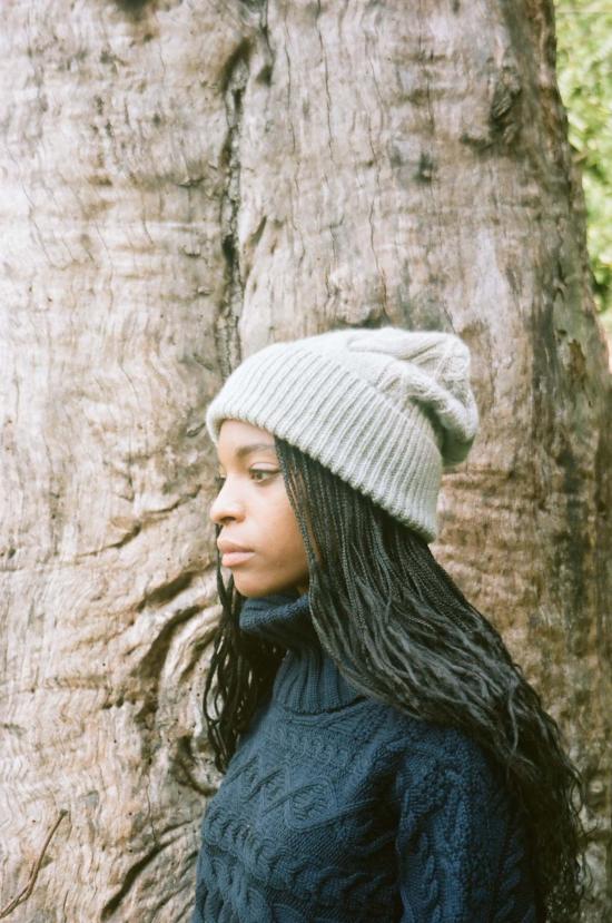  지지 니트웨어 모자 케이블 - GIGI KNITWEAR