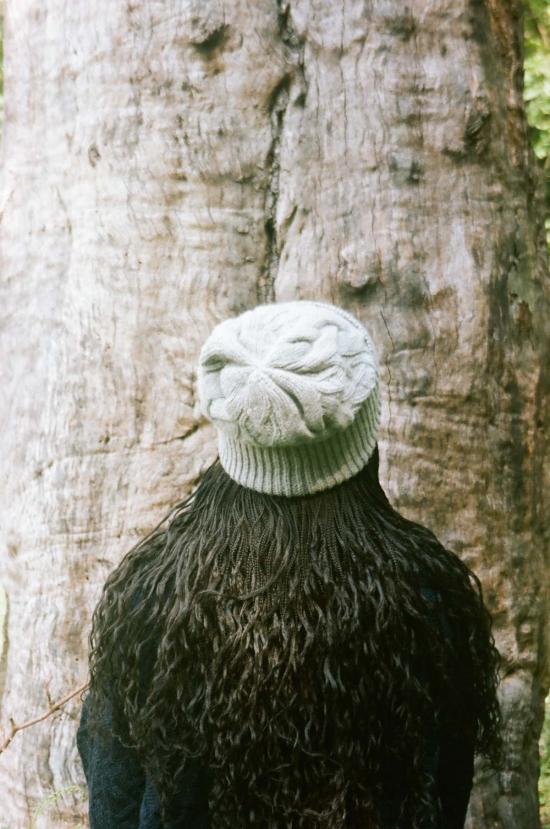  지지 니트웨어 모자 케이블 - GIGI KNITWEAR