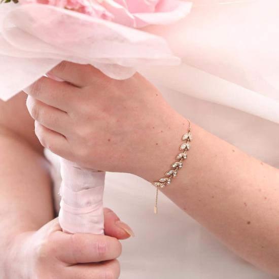  스타피쉬 프로젝트 팔찌 크리스탈 바인 지르콘 골드 - STARFISH PROJECT