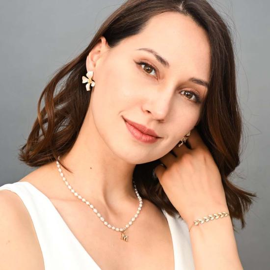  스타피쉬 프로젝트 팔찌 크리스탈 바인 지르콘 골드 - STARFISH PROJECT