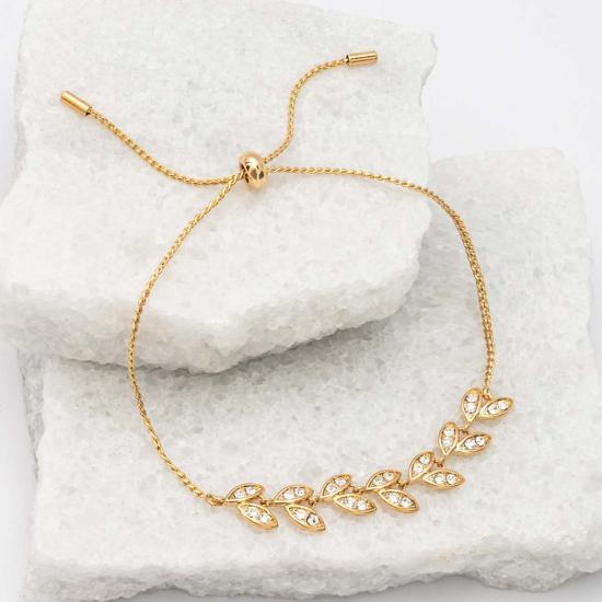  스타피쉬 프로젝트 팔찌 크리스탈 바인 지르콘 골드 - STARFISH PROJECT