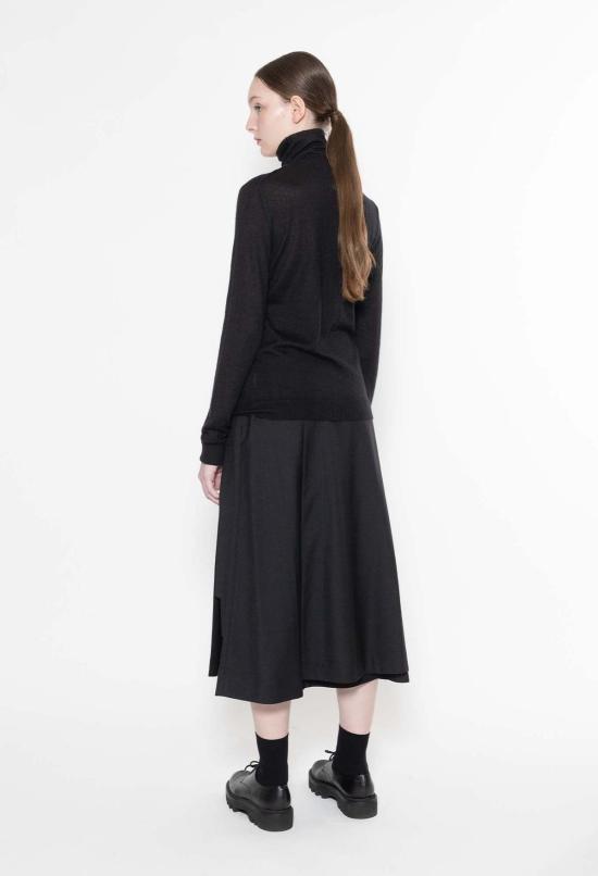  JULIA JENTZSCH 터틀넥 Julia Jentzsch Wara 12gg 캐시미어  스웨터 블랙/네이비 - OTHER BRANDS