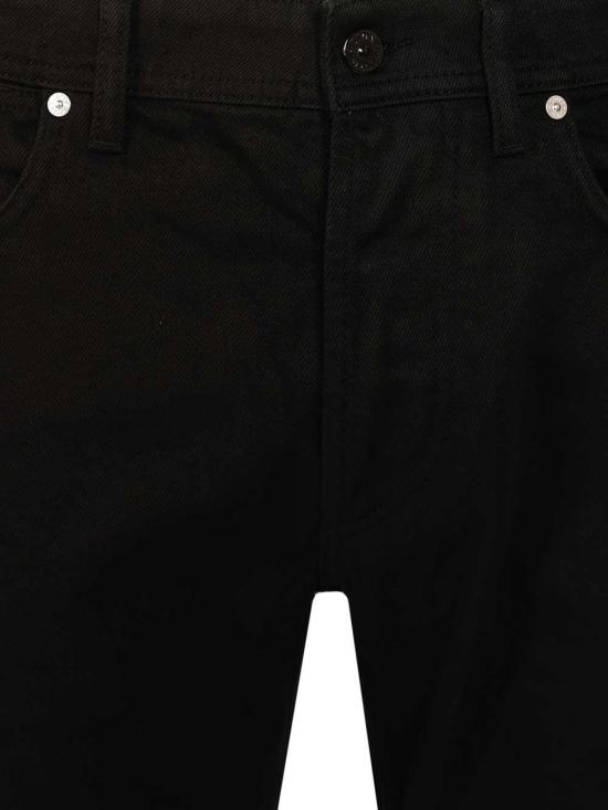  스톤 아일랜드 데님 팬츠 팬츠 불 데님 진 블랙 - STONE ISLAND