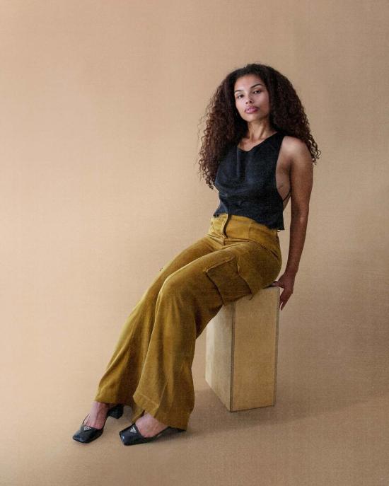  Leigh NY 민소매 티셔츠 리 니 크리스틴 - LEIGH NY