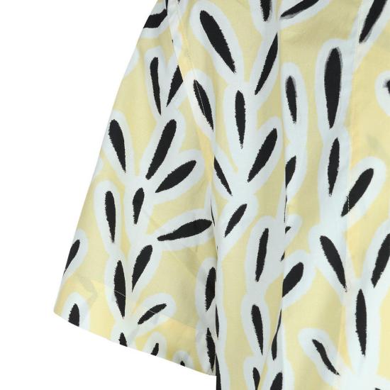  자크뮈스 탑 Jacquemus La Chemise 진 셔츠 옐로우 - JACQUEMUS