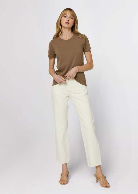  The Standard Stitch 반팔 티셔츠 스탠다드 스티치 크루 티셔츠