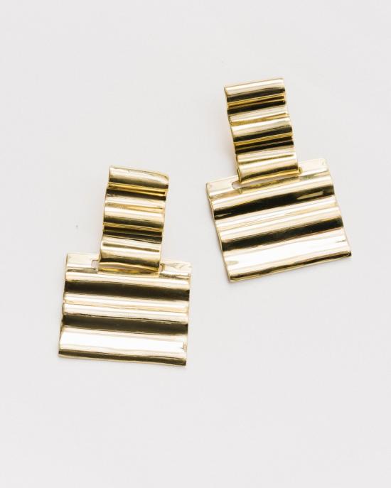  Luiny 이어링 루이니 온다 귀걸이 #1 브론즈 - OTHER BRANDS