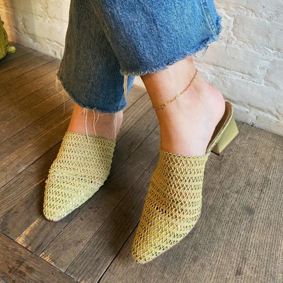  타린 토마스 바디 주얼리 페리 앵클릿 골드