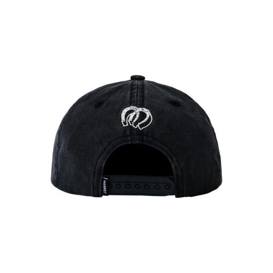  마켓 모자 라쏘 락업 5패널 햇 - MARKET