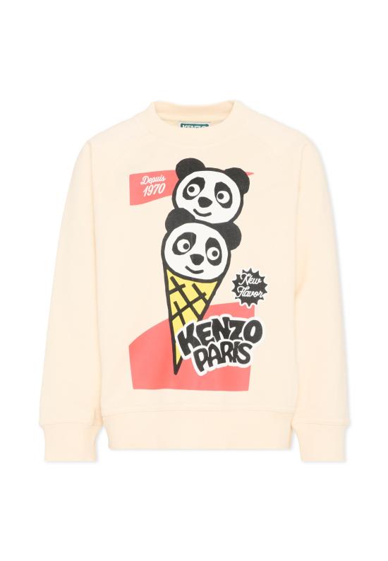 26SS [키즈] 겐조 트레이닝 상의 K61657 208 BEIGE