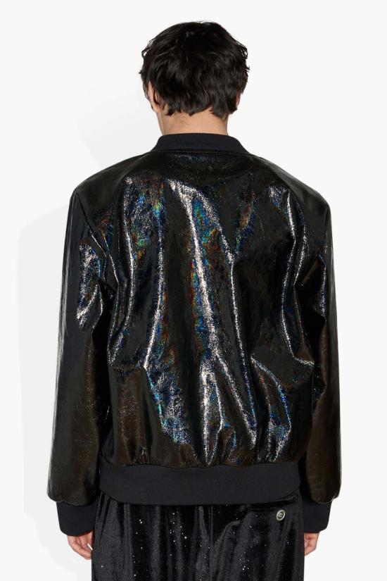  더 셀렉트 봄버 자켓 셀렉트 할로 재킷 블랙 - THE CELECT