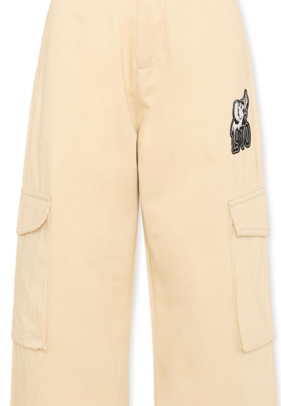 26SS [키즈] 겐조 스트레이트 팬츠 K61630 255 BEIGE - KENZO