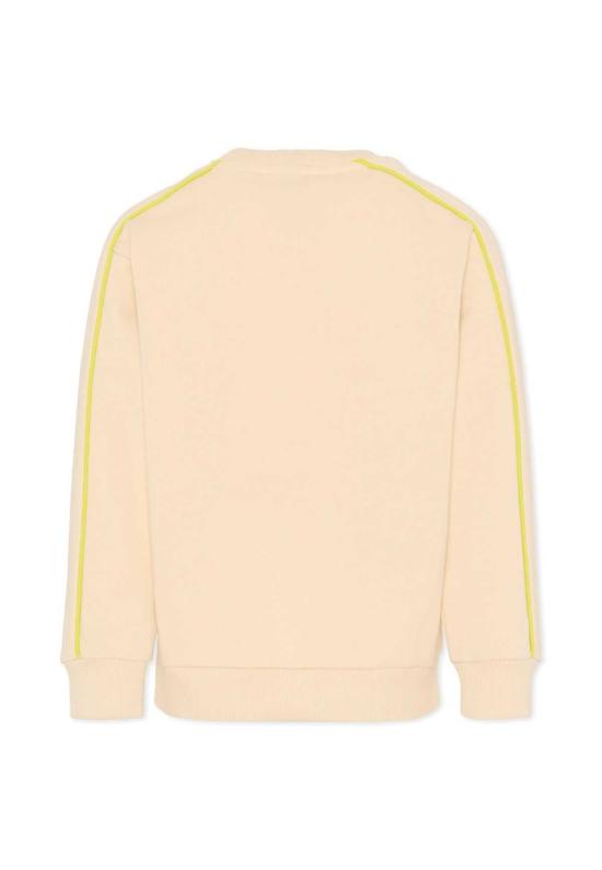  [키즈] 미소니 풀오버 미쏘니 로고 스웨트셔츠 (베이지) (어린이용) - MISSONI