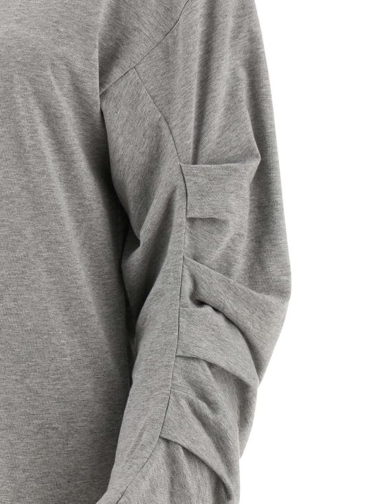  드리스 반 노튼 긴팔 티셔츠 Dries Van Noten Heynas 티셔츠 그레이 - DRIES VAN NOTEN