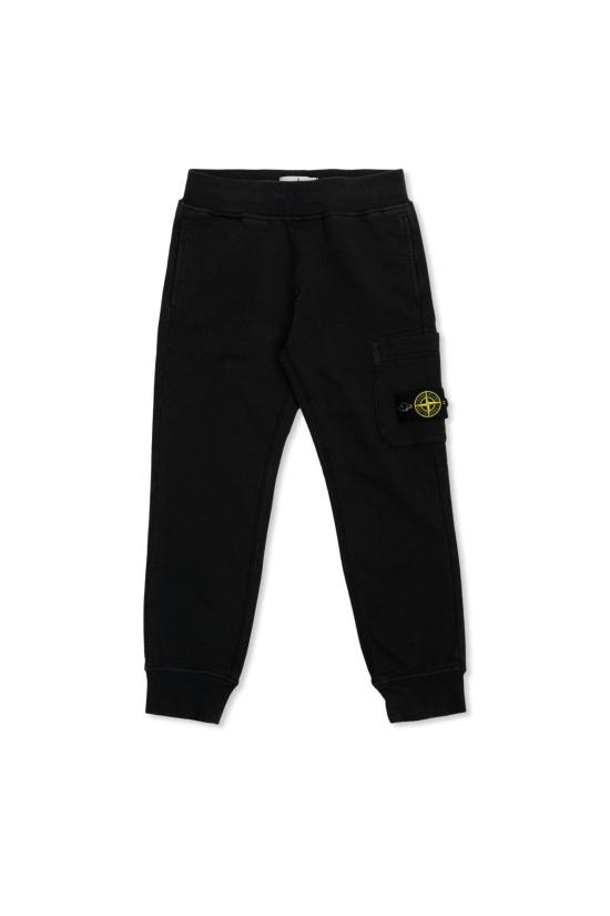  [키즈] 스톤 아일랜드 트레이닝/조거 팬츠 로고  (블루) 아동용