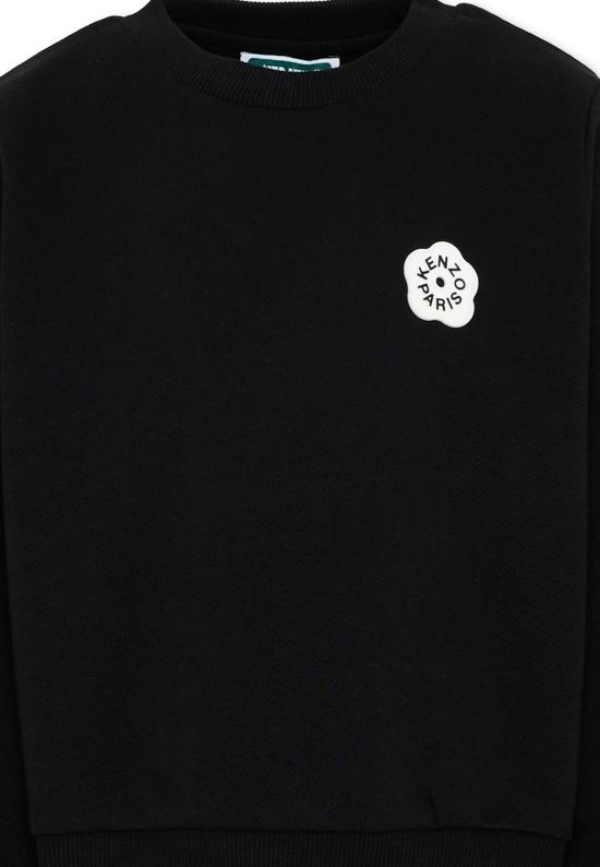 26SS [키즈] 겐조 트레이닝 상의 K61802 09B BLACK - KENZO