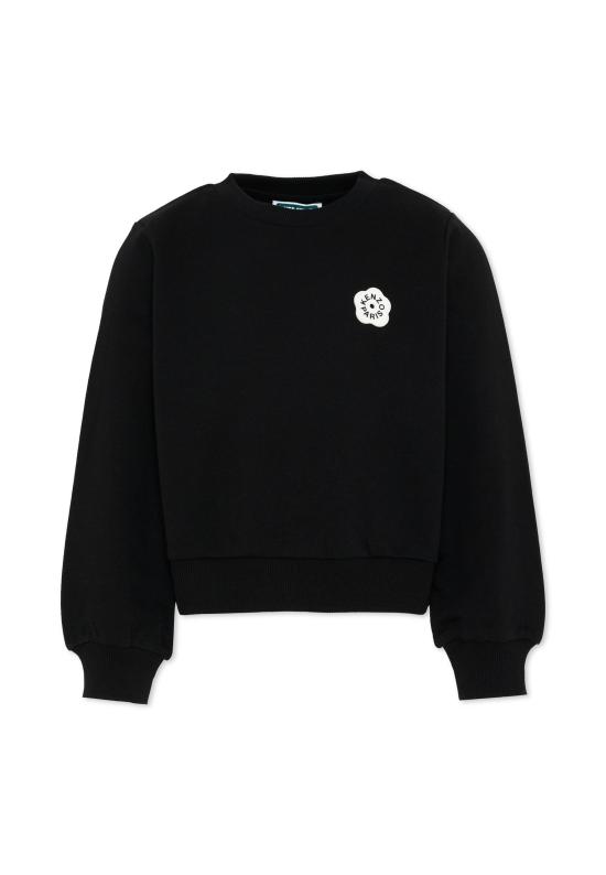 26SS [키즈] 겐조 트레이닝 상의 K61802 09B BLACK