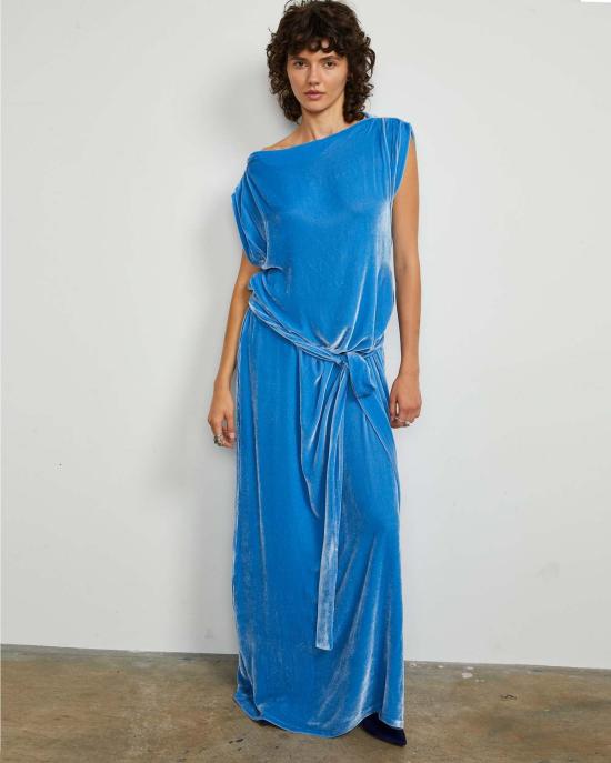  론 롱 원피스 Lwn 핀치 가운 - LWN