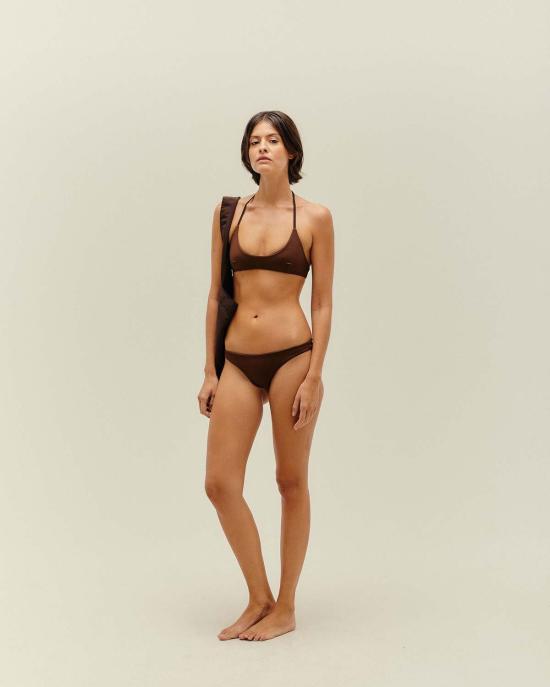  Haight 비키니 수영복 하이트 두다 홀터 비키니 탑 브라우나 브라운 - OTHER BRANDS