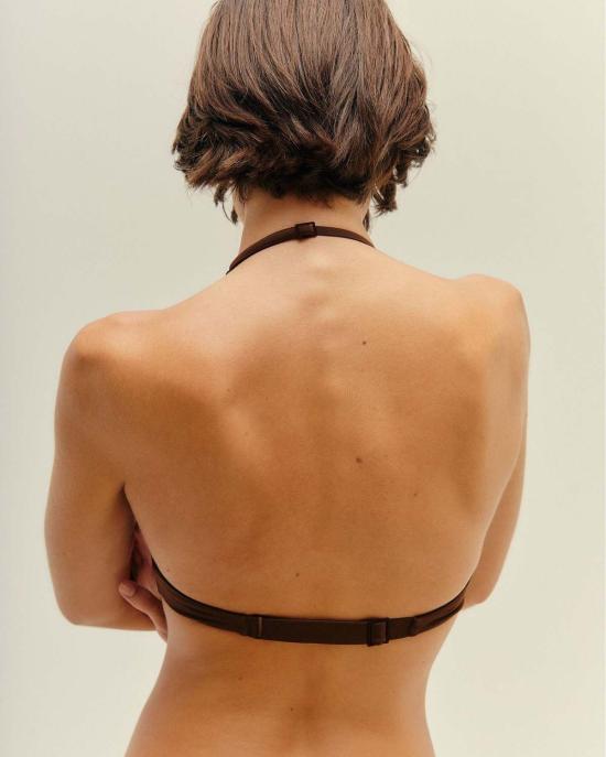  Haight 비키니 수영복 하이트 두다 홀터 비키니 탑 브라우나 브라운 - OTHER BRANDS