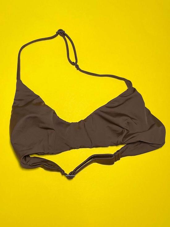  Haight 비키니 수영복 하이트 두다 홀터 비키니 탑 브라우나 브라운 - OTHER BRANDS