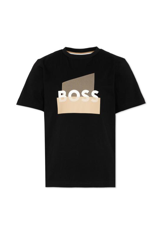26SS [키즈] 보스 티셔츠 J52978 09B BLACK