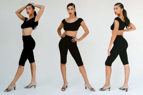  질 로드리게즈 레깅스 길 로드리게스 카프리