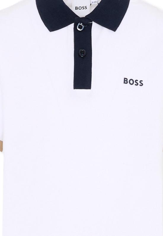 26SS [키즈] 보스 폴로 셔츠 J52955 10P WHITE - BOSS