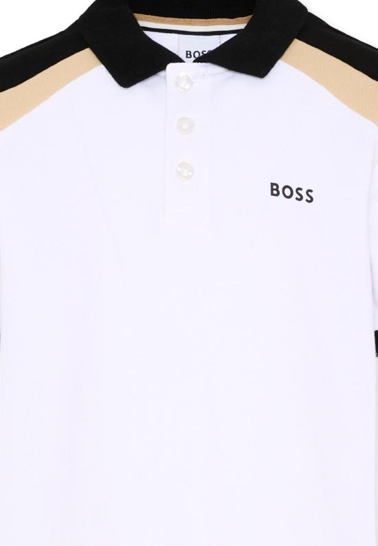 26SS [키즈] 보스 폴로 셔츠 J52960 10P WHITE - BOSS
