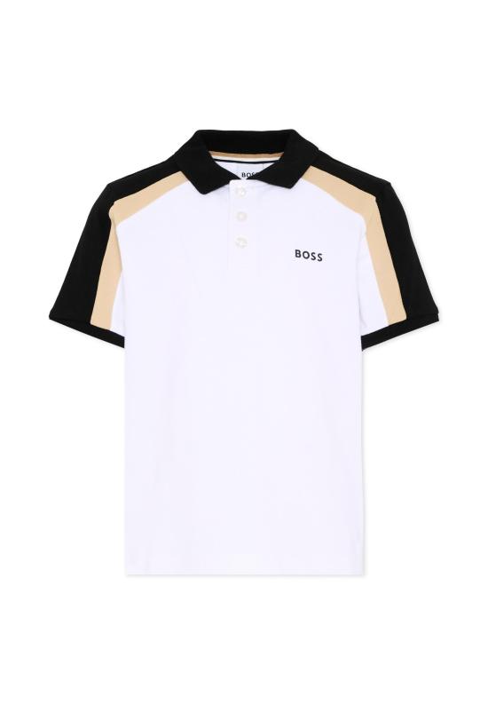 26SS [키즈] 보스 폴로 셔츠 J52960 10P WHITE