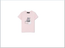 26SS [키즈] 칼라거펠트 티셔츠 Z31157 46F PINK