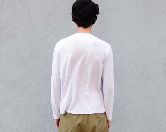  스티븐 알란 긴팔 티셔츠 스티븐 앨런 피케 긴팔 상의 - STEVEN ALAN