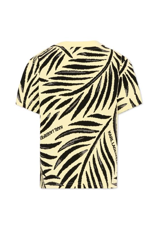 26SS [키즈] 칼라거펠트 티셔츠 Z31104 556 YELLOW - KARL LAGERFELD