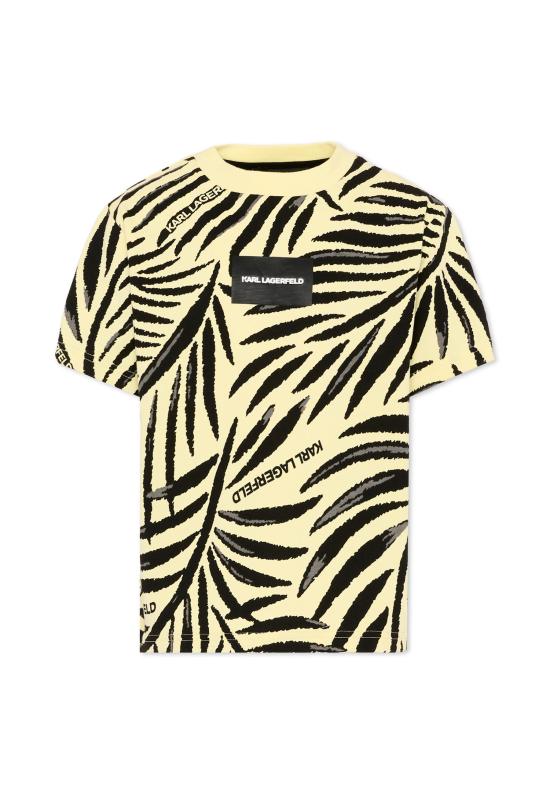 26SS [키즈] 칼라거펠트 티셔츠 Z31104 556 YELLOW