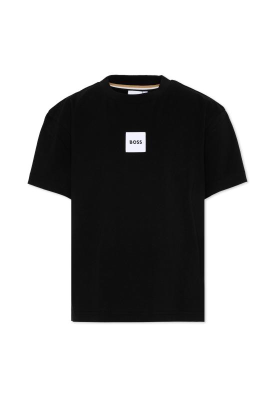26SS [키즈] 보스 티셔츠 J52897 09B BLACK