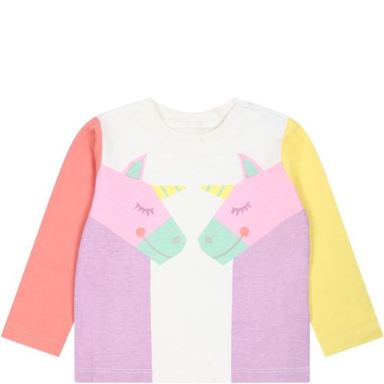  [키즈] 스텔라 맥카트니 탑 스텔라 매카트니 아동용 멀티컬러 티셔츠