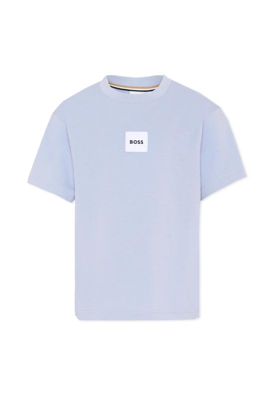 26SS [키즈] 보스 티셔츠 J52897 057 LIGHT BLUE