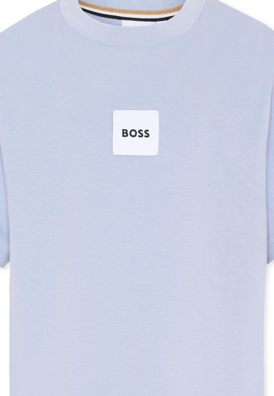 26SS [키즈] 보스 티셔츠 J52897 057 LIGHT BLUE - BOSS