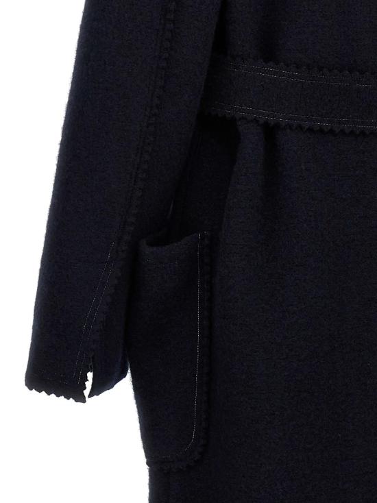  막스마라 코트 막스 마라 제네  블루 - MAX MARA