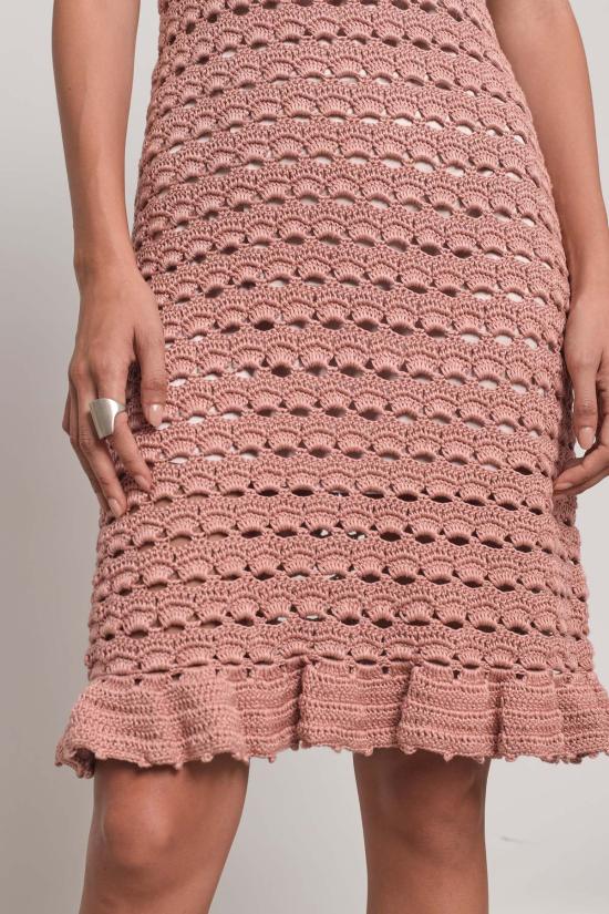  ELEVEN SIX 숏 원피스 일레븐 식스 니트 레미 크로셰 드레스 - OTHER BRANDS