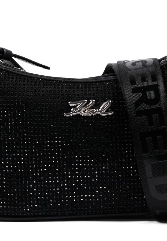 26SS [키즈] 칼라거펠트 크로스백 Z31240 09B BLACK - KARL LAGERFELD