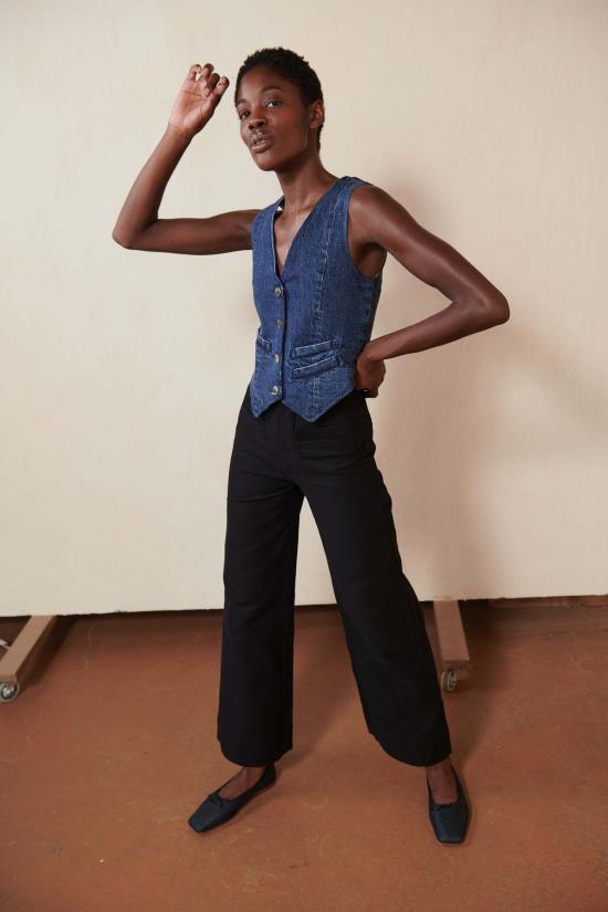  마리아 스탠리 베스트 Maria Stanley Farra  데님 - MARIA STANLEY