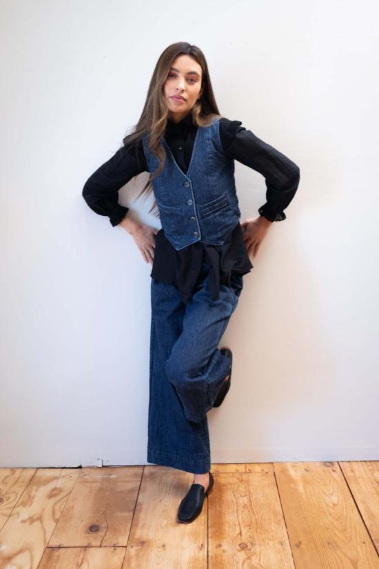  마리아 스탠리 베스트 Maria Stanley Farra  데님 - MARIA STANLEY