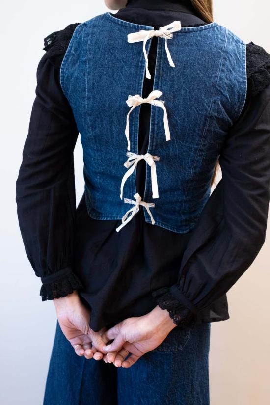  마리아 스탠리 베스트 Maria Stanley Farra  데님 - MARIA STANLEY