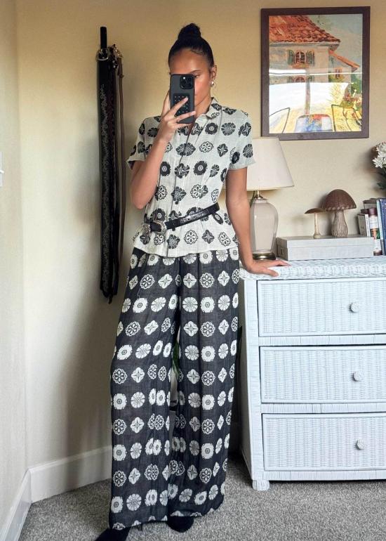  Ace & Jig 블라우스 에이스 앤 지그 앨리 탑 골드 바블 - OTHER BRANDS