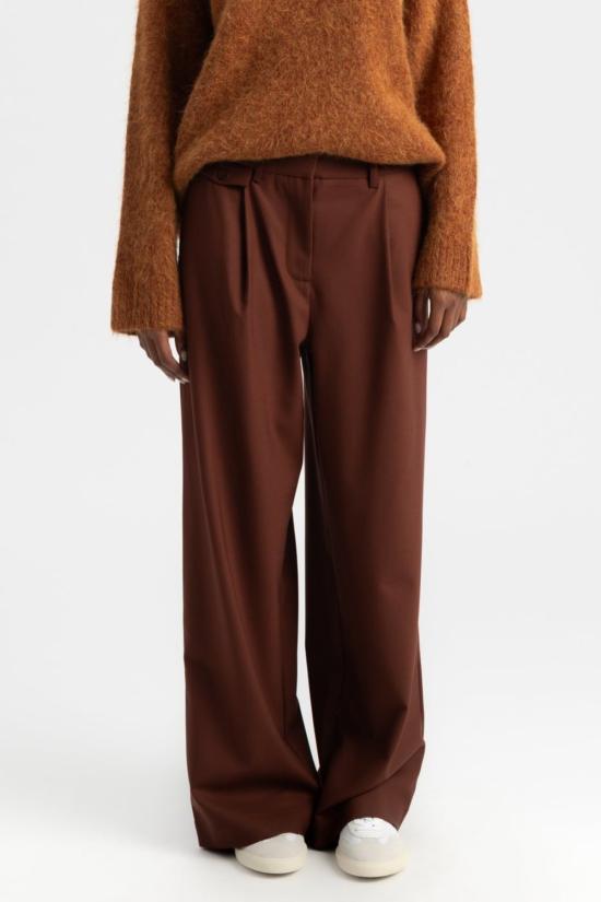  띵킹 뮤 스트레이트 팬츠 씽킹 무 팻 팬츠 커피