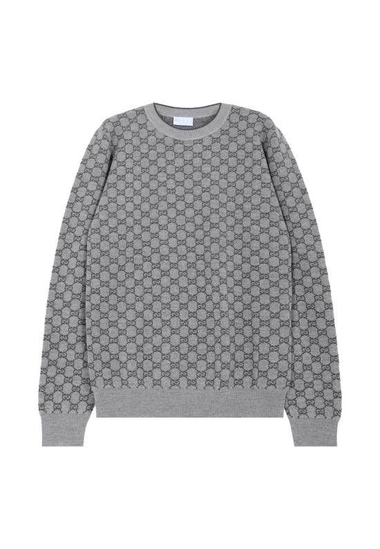  [키즈] 구찌 풀오버 GG 모티브 아동용 스웨터 (회색)