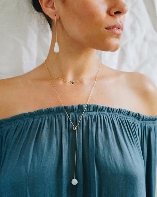  주주메이드 이어링 주주마데 물방울 귀걸이